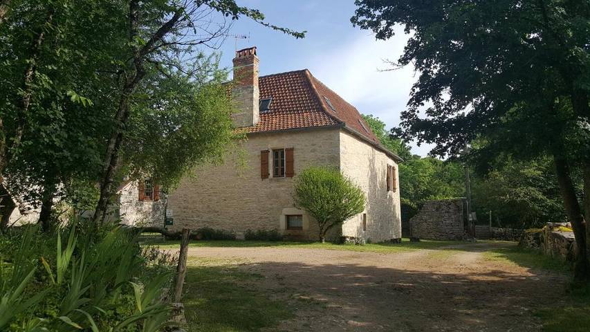 Maison de vacances pour 9 personnes, avec Terrasse ainsi que Jardin et Piscine