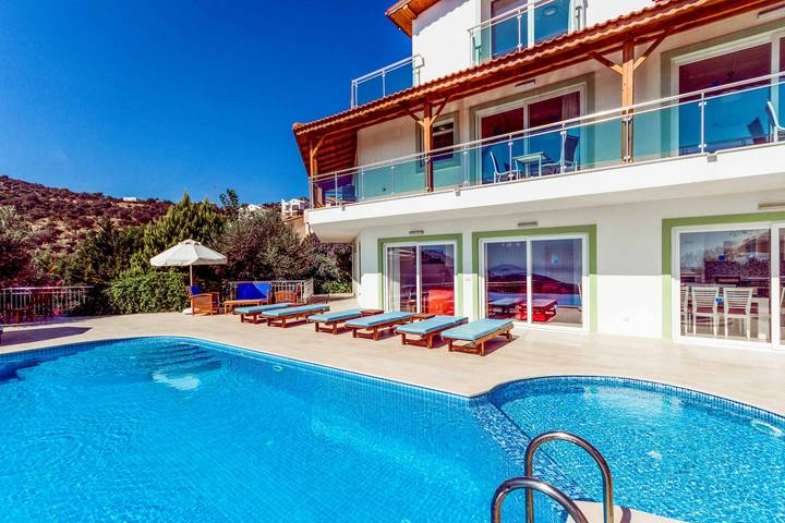 Location de vacances pour 12 personnes, avec balcon ainsi que jacuzzi et piscine dans Province d'Antalya - 4