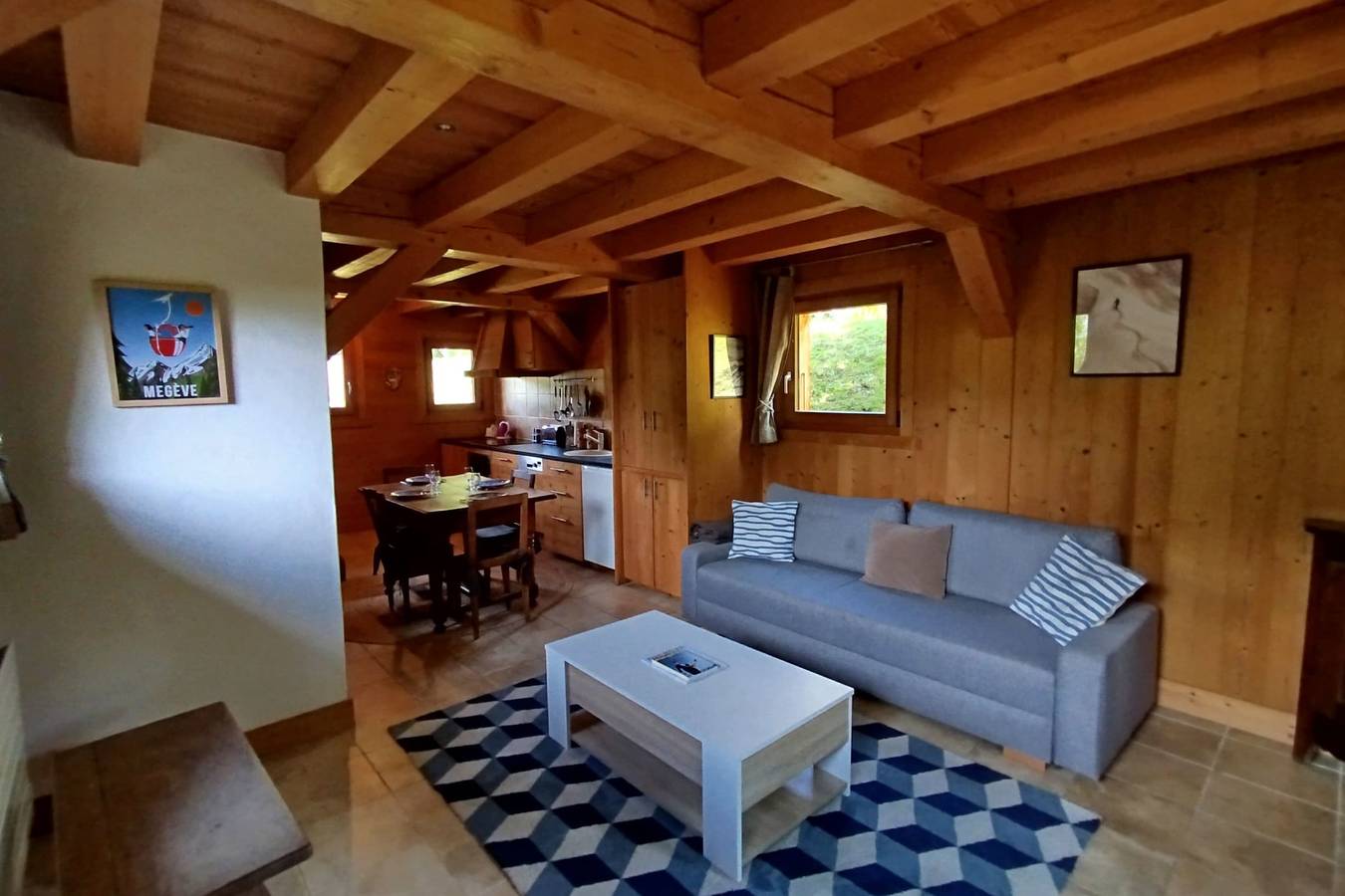 Casa Rural para 4 personas con jardín in Megève, Pays du Mont-Blanc