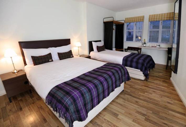 BnB für 3 Personen, mit Ausblick und Garten, mit Haustier in Schottland