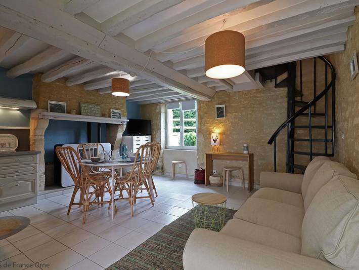 Gîte pour 5 personnes, avec jardin, animaux acceptés dans Gouffern en Auge - 2