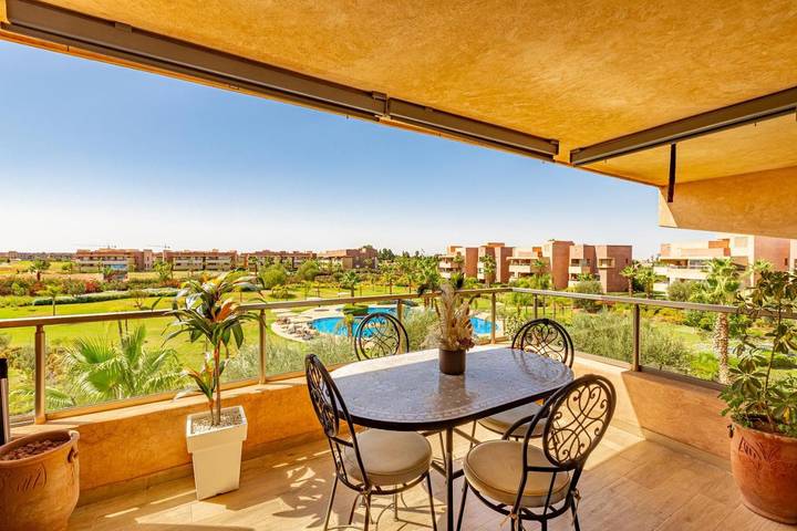 Gîte pour 6 personnes, avec vue ainsi que piscine et terrasse, animaux acceptés dans The Montgomerie Marrakech