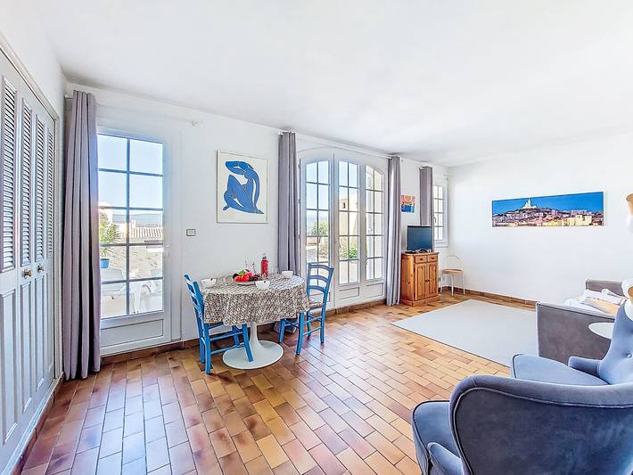 Gîte pour 2 personnes, avec terrasse à Saint-Cyr-sur-Mer - 4