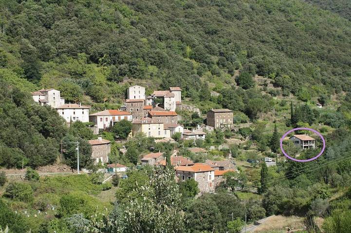 Maison de vacances pour 2 personnes, avec balcon et jardin