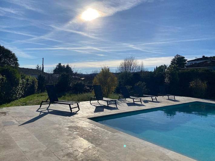 Villa pour 12 personnes, avec jardin et piscine