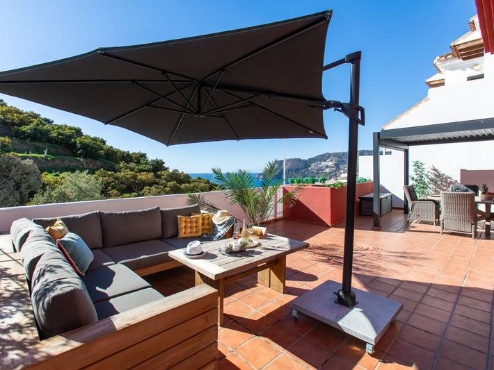 Ferienhaus für 8 Personen, mit Balkon und Terrasse sowie Garten und Ausblick in La Herradura - 2