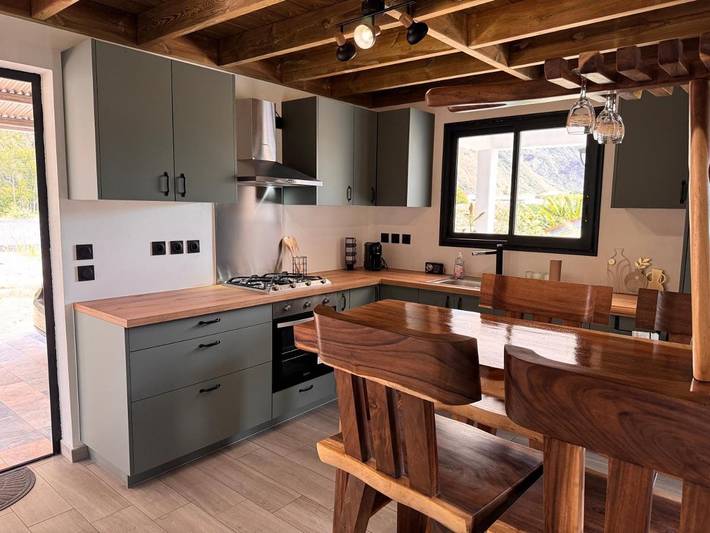 Location de vacances pour 8 personnes, avec balcon ainsi que vue et jardin dans Grand-Îlet - 2