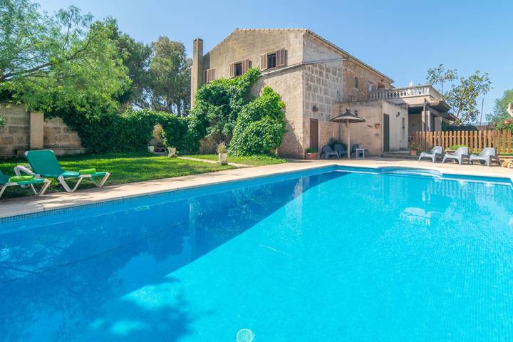 Casa rural para 10 personas, con Terraza en Campos - 4