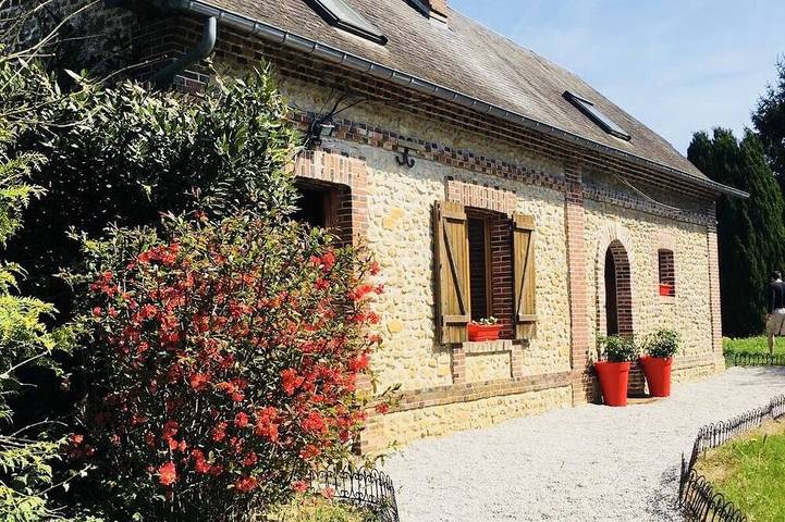 Maison de vacances pour 6 personnes, avec jardin dans Orne