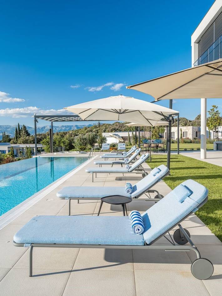 Villa für 12 Personen, mit Meerblick und Sauna sowie Pool und Garten in Split-Dalmatien - 4