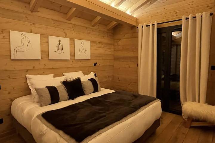 Chalet pour 8 personnes, avec jardin et balcon à Sallanches - 2