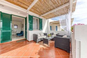 Gîte pour 4 personnes, avec vue et terrasse, animaux acceptés dans Marina di Pescoluse