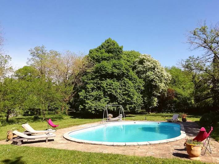 Gîte pour 4 personnes, avec jardin ainsi que piscine et vue, animaux acceptés à Mouzieys-Teulet - 2