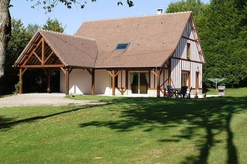 Maison de vacances pour 5 personnes, avec terrasse et jardin dans Orne