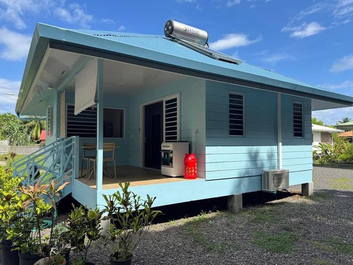 Maison de vacances pour 3 personnes, avec jardin