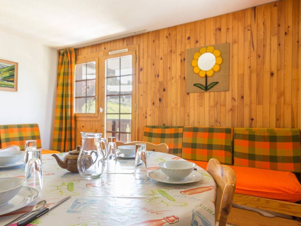 Ganze Wohnung, Helle Wohnung im Herzen der Station mit Balkon in La Plagne, Bellentre