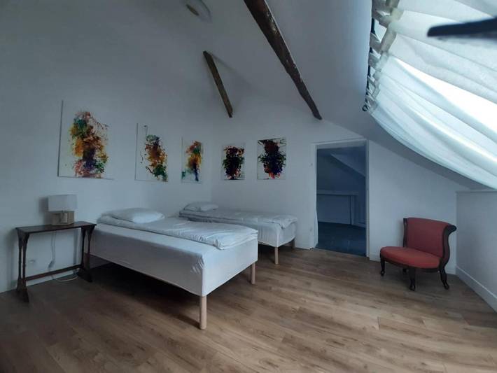 Maison de campagne pour 3 personnes, avec jardin et vue à Trie-Château - 4