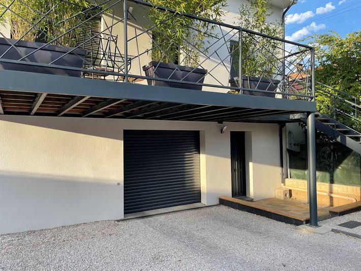 Studio pour 2 personnes, avec jardin