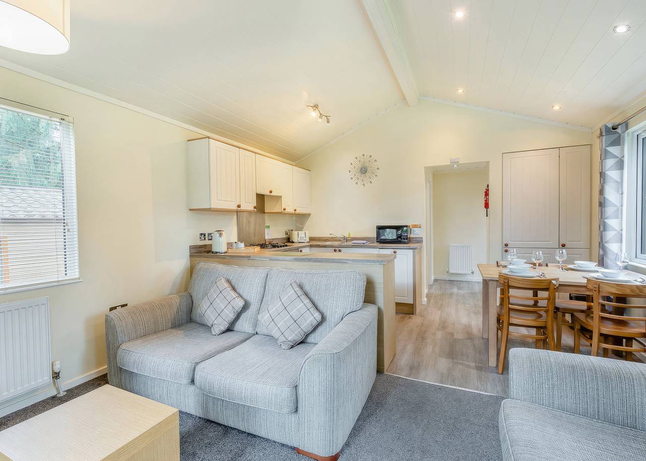 Superior Lodge. With parking, ensuite and decking. in California (Great Yarmouth), Great Yarmouth