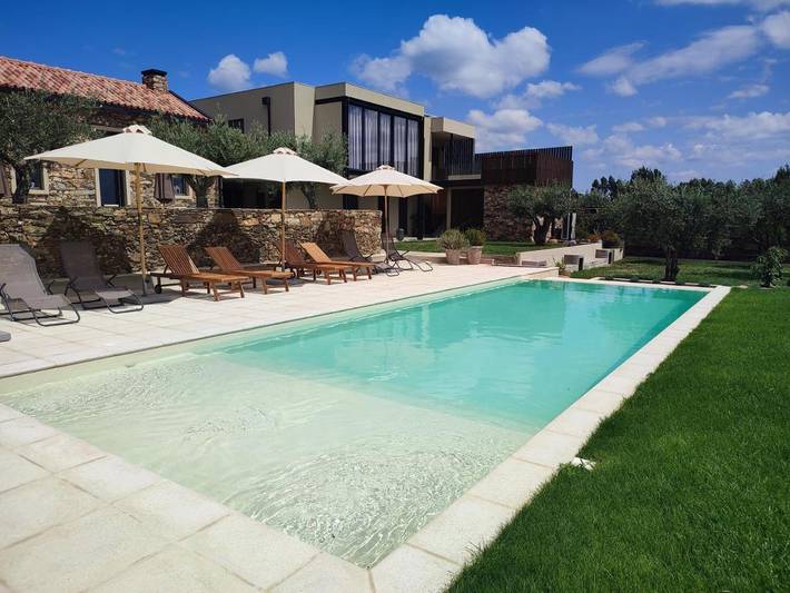 Casa de férias para 4 pessoas, com Varanda e Terraço e ainda Jardim and Piscina em Município de Proença-a-Nova
