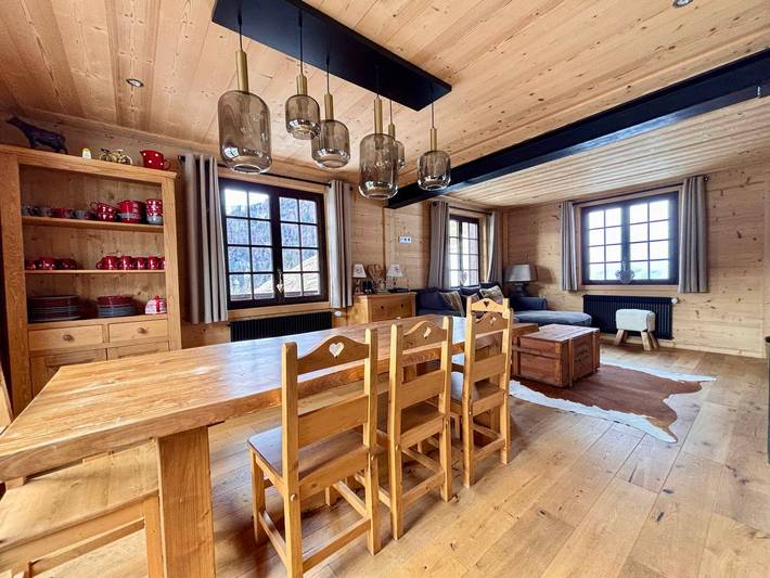 Gîte pour 10 personnes à Flumet