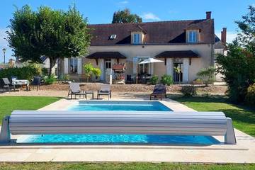 Gîte pour 6 personnes, avec jardin, animaux acceptés dans Indre