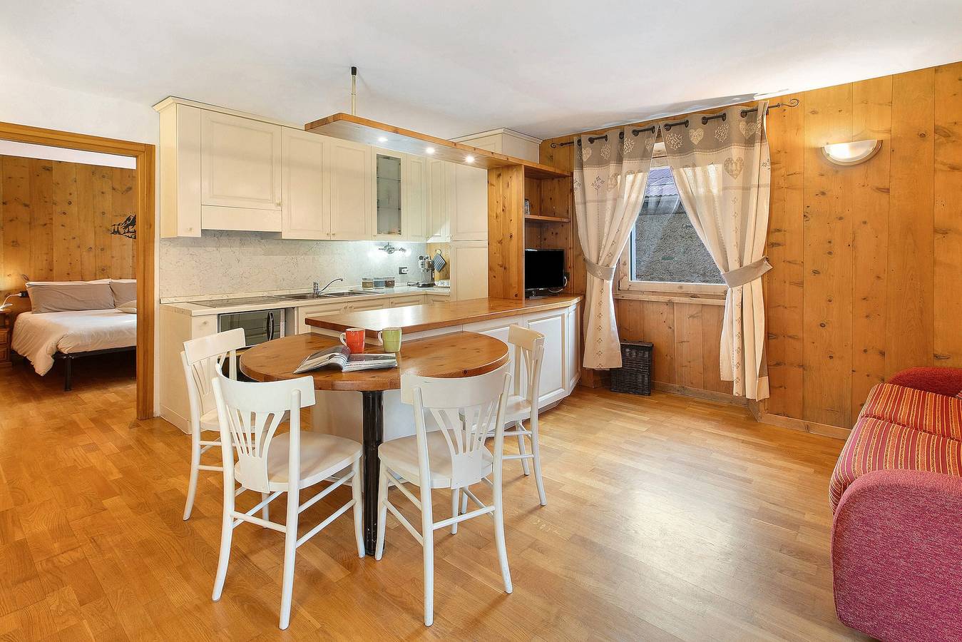 Ganze Wohnung, Apartment „Le Cigamole“ mit Bergblick, Balkon und Wlan in Sant'Antonio (Valfurva), Valfurva