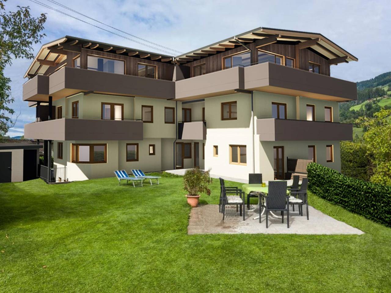 Geheel appartement, Chalet in het Brixental in Brixen im Thale, Kaisergebirge