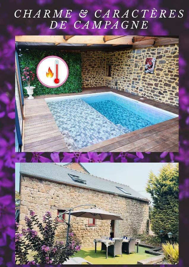 Maison de vacances pour 4 personnes, avec vue ainsi que piscine et jardin