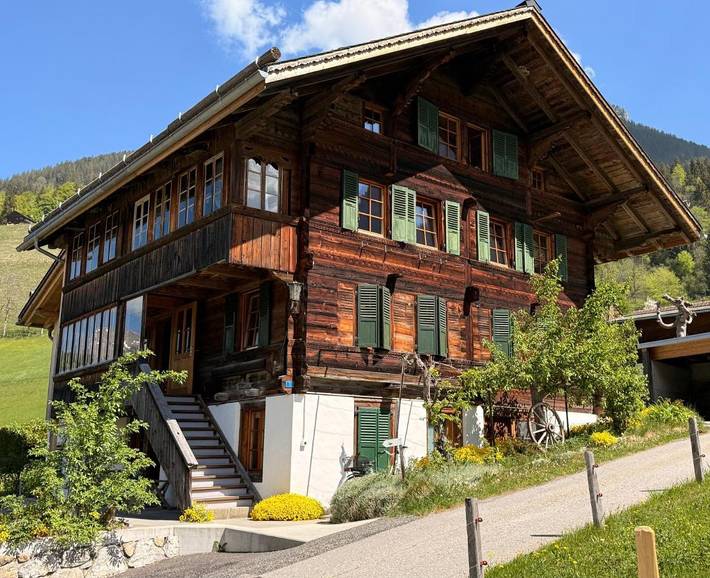 Ferienwohnung für 2 Personen, mit Terrasse in Reichenbach im Kandertal