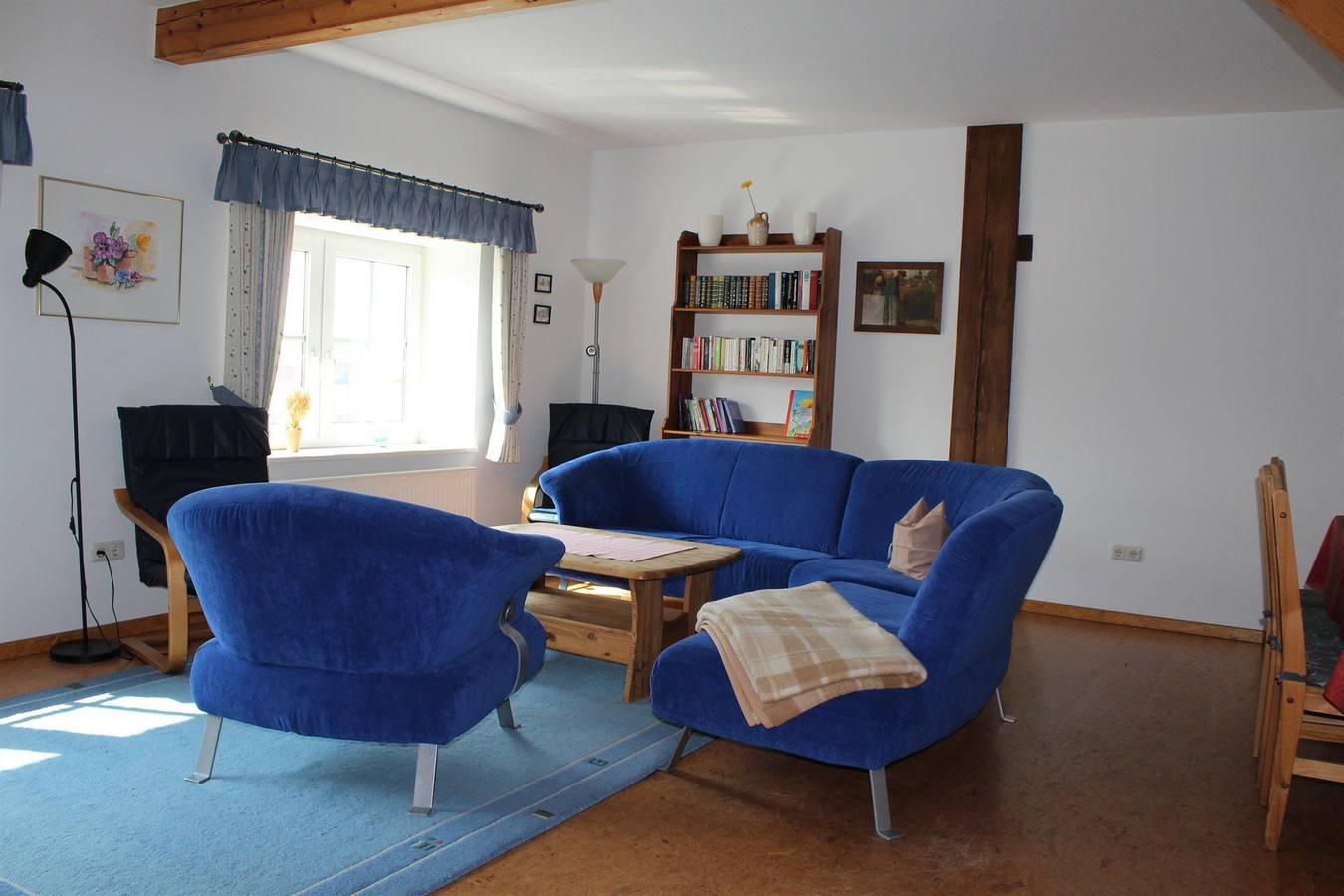 Ganze Ferienwohnung, Fewo Heuboden, Dusche, Wc, 2 Schlafräume in Tossens, Butjadingen