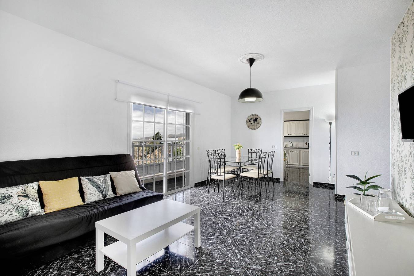 Ganze Wohnung, Ferienwohnung "Los Morales" mit Meerblick, Gemeinschaftsterrasse und Wlan in La Cisnera, Arico