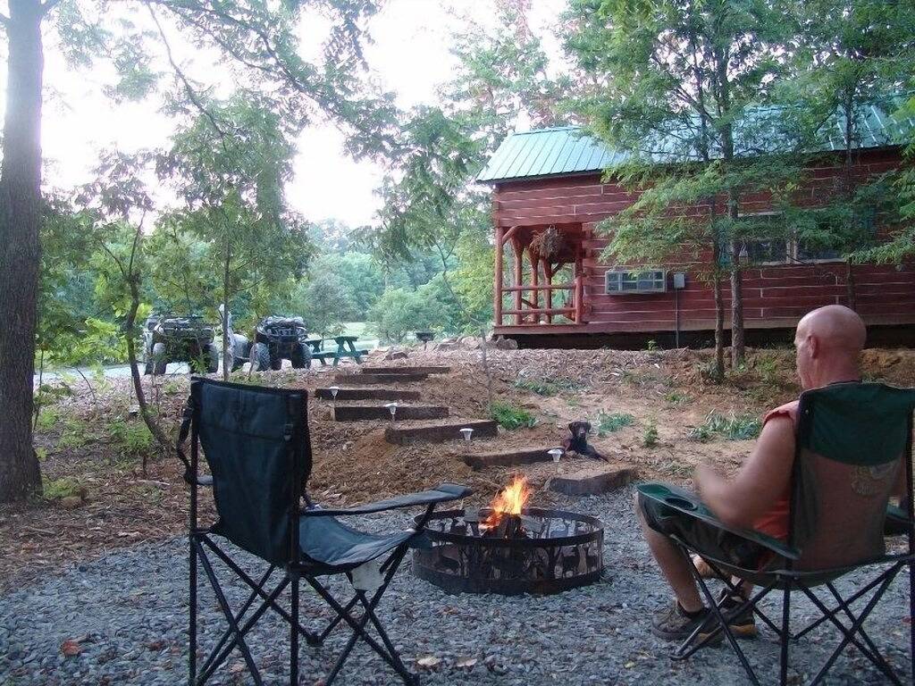 Sassafras Ridge Log Cabin by Garden of the Gods in the Shawnee National Forest in Shawnee National Forest