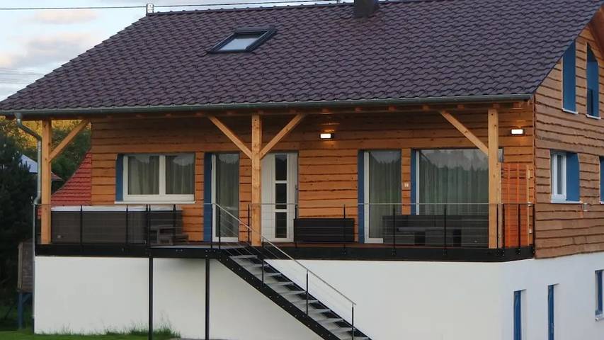 Chalet für 7 Personen, mit Garten in Schwäbische Alb - 3