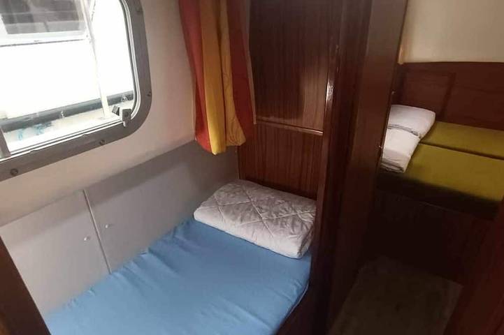 Péniche pour 5 personnes, avec terrasse, animaux acceptés à Pontailler-sur-Saône - 3