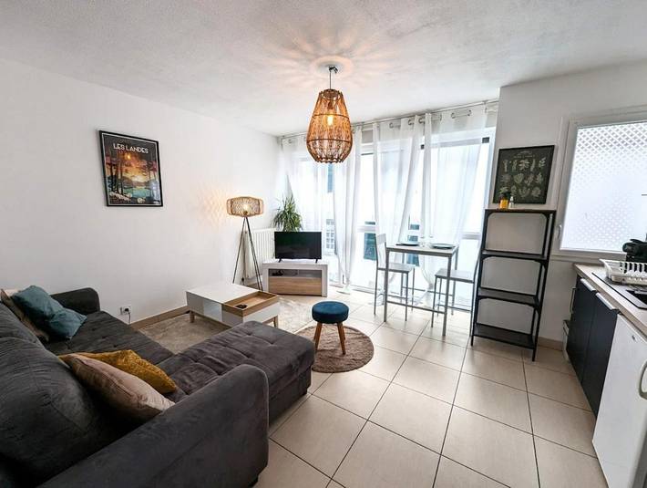 Appartement de vacances pour 3 personnes, animaux acceptés à Bayonne