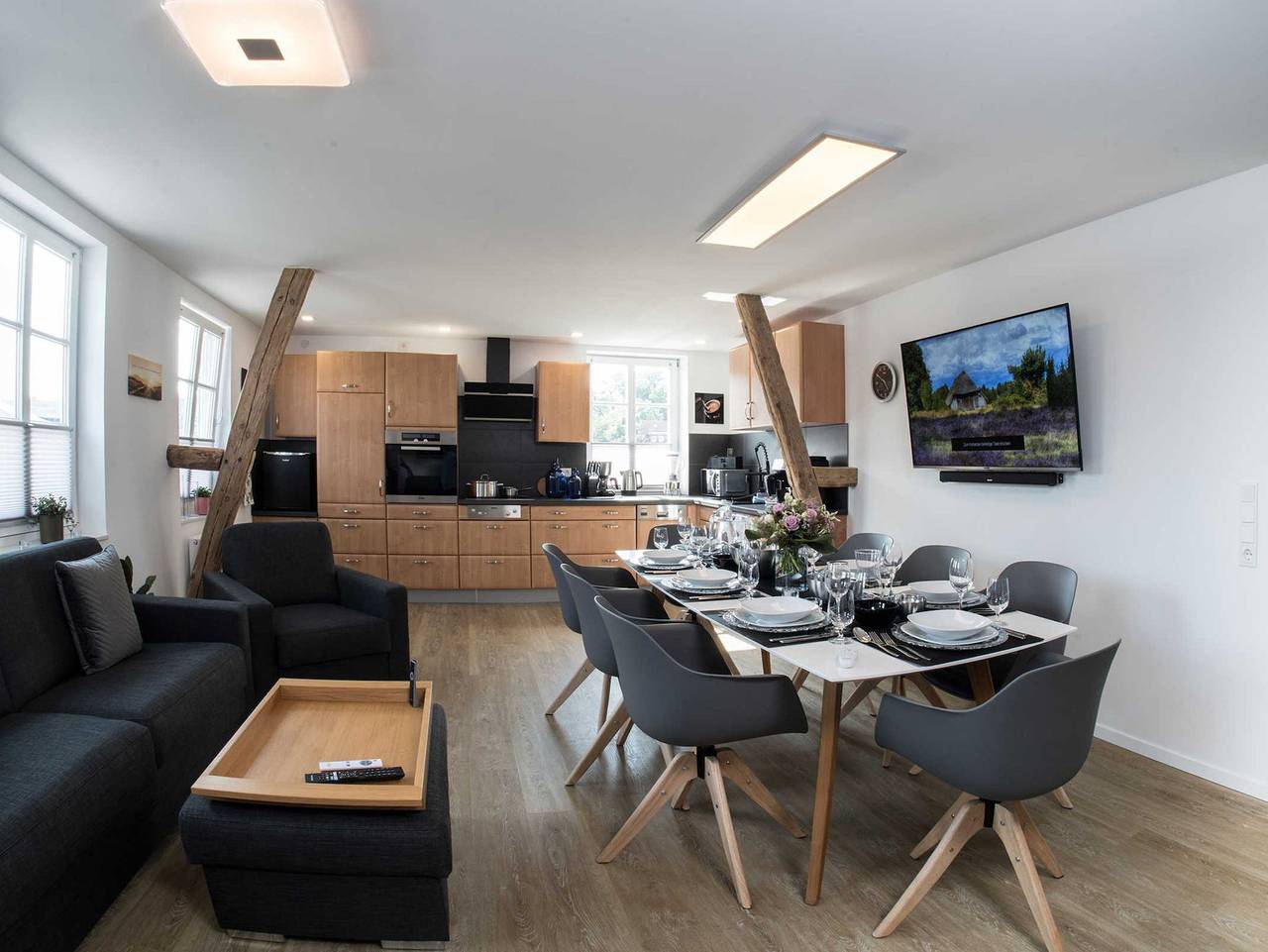 Ganze Ferienwohnung, Landhaus Amelinghausen - Ferienwohnung - Fewo Lopausee in Amelinghausen, Nordheide