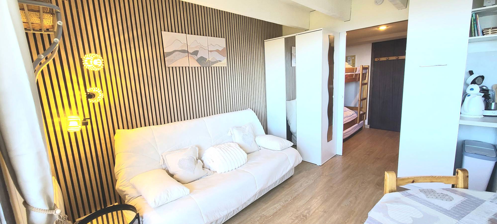 Estudio entero, Le Vernon N 406 in Chamrousse, Parque Nacional de los Ecrins