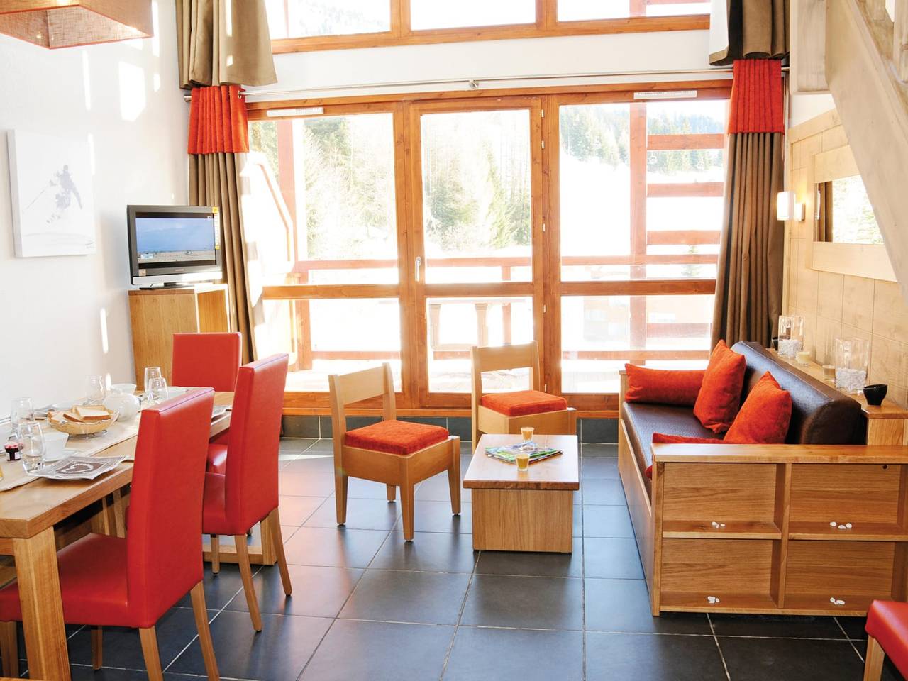 Ganze Wohnung, Apartment-Refugium mit Bergpanorama für 4 Personen in Les Arcs, Bourg-Saint-Maurice