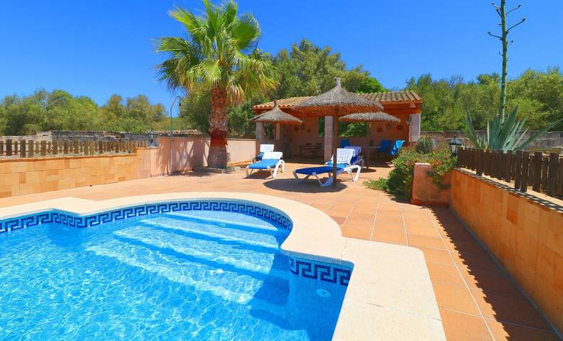 Landhaus „Alcoraia“ mit privatem Pool, Terrasse und Wlan in Campos, Mallorca Süden