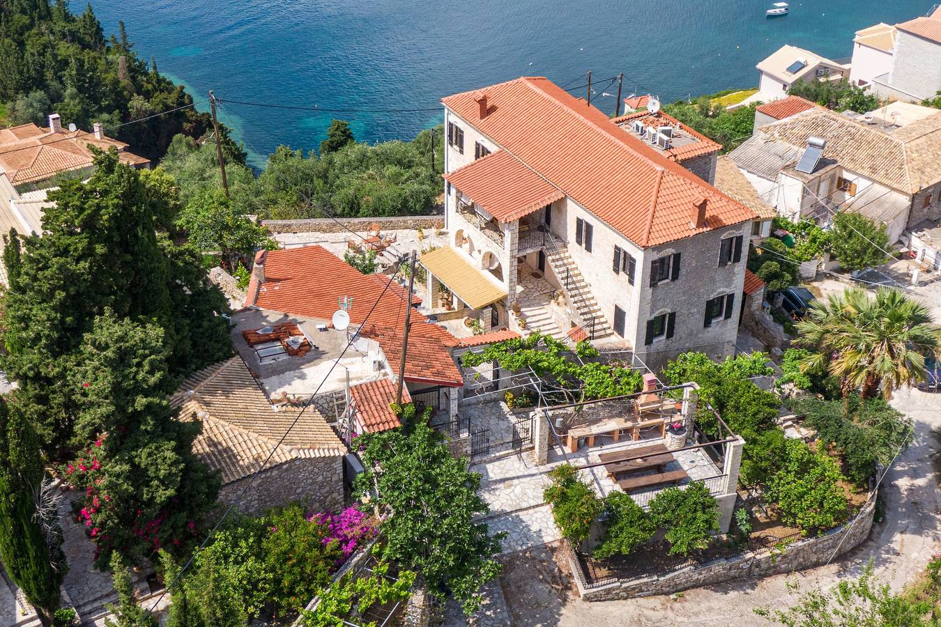 Ganze Wohnung, Ferienwohnung 'Old Manor Landhaus 5' mit Wi-Fi und Klimaanlage in Syvota, Thesprotia und Umgebung