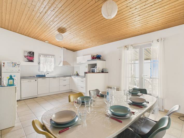 Location de vacances pour 5 personnes, avec terrasse et jardin à Saint-Hilaire-de-Riez - 2