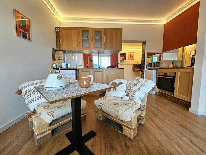 Appartement de vacances pour 2 personnes, avec vue et balcon