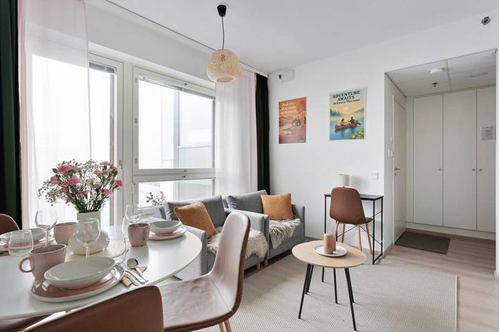 Appart’hôtel pour 5 personnes, avec vue et terrasse, animaux acceptés