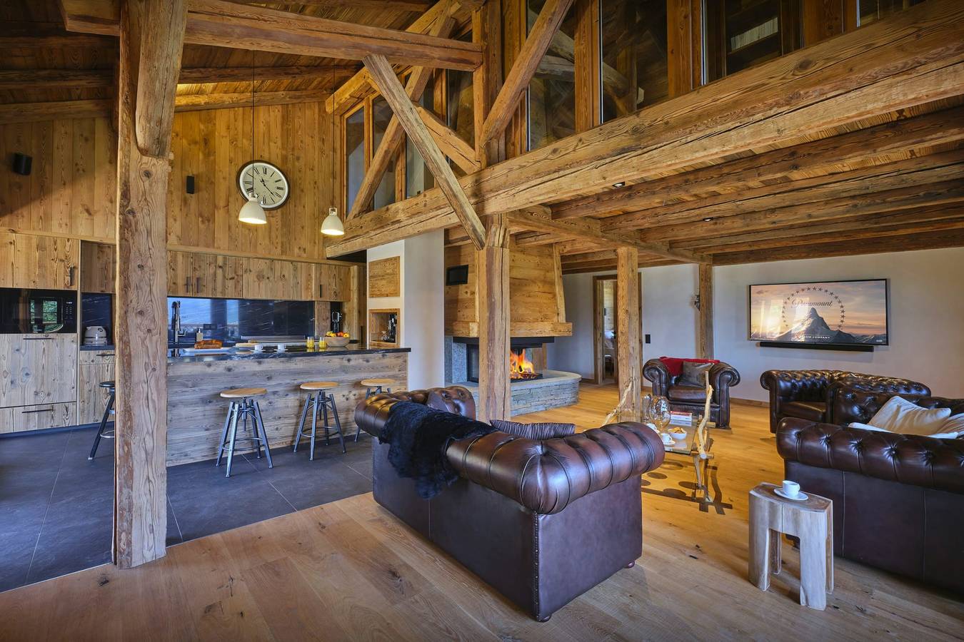 Alpine chalet for 11 with sauna, hot tub and gym - Ovo Network in Cordon, Pays du Mont-Blanc