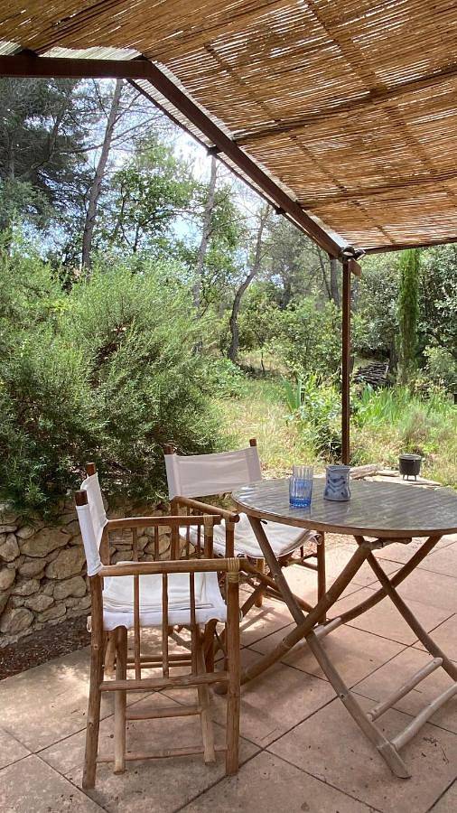 Location de vacances pour 3 personnes, avec Jacuzzi et Terrasse ainsi que Jardin et Vue à Mirabel-aux-Baronnies - 4