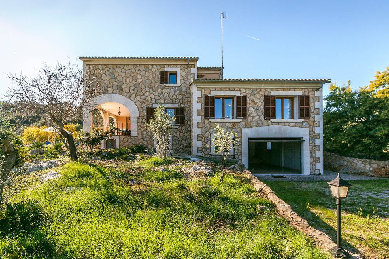 Villa for 10 personer med have in Campanet, Mallorca central