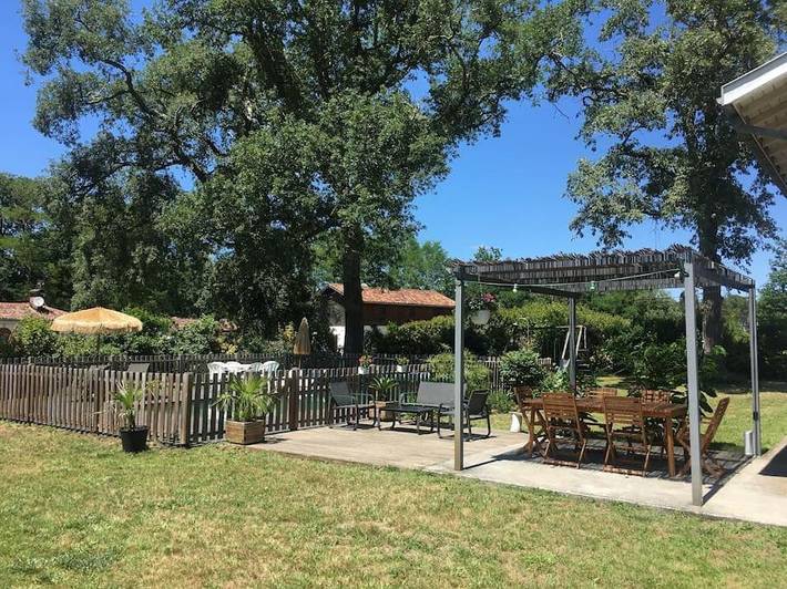 Location de vacances pour 8 personnes, avec jardin et vue, animaux acceptés à Moustey - 3