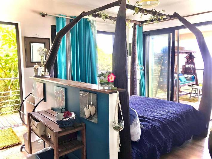 Gîte pour 2 personnes, avec balcon et vue dans Grands-Bois - 3