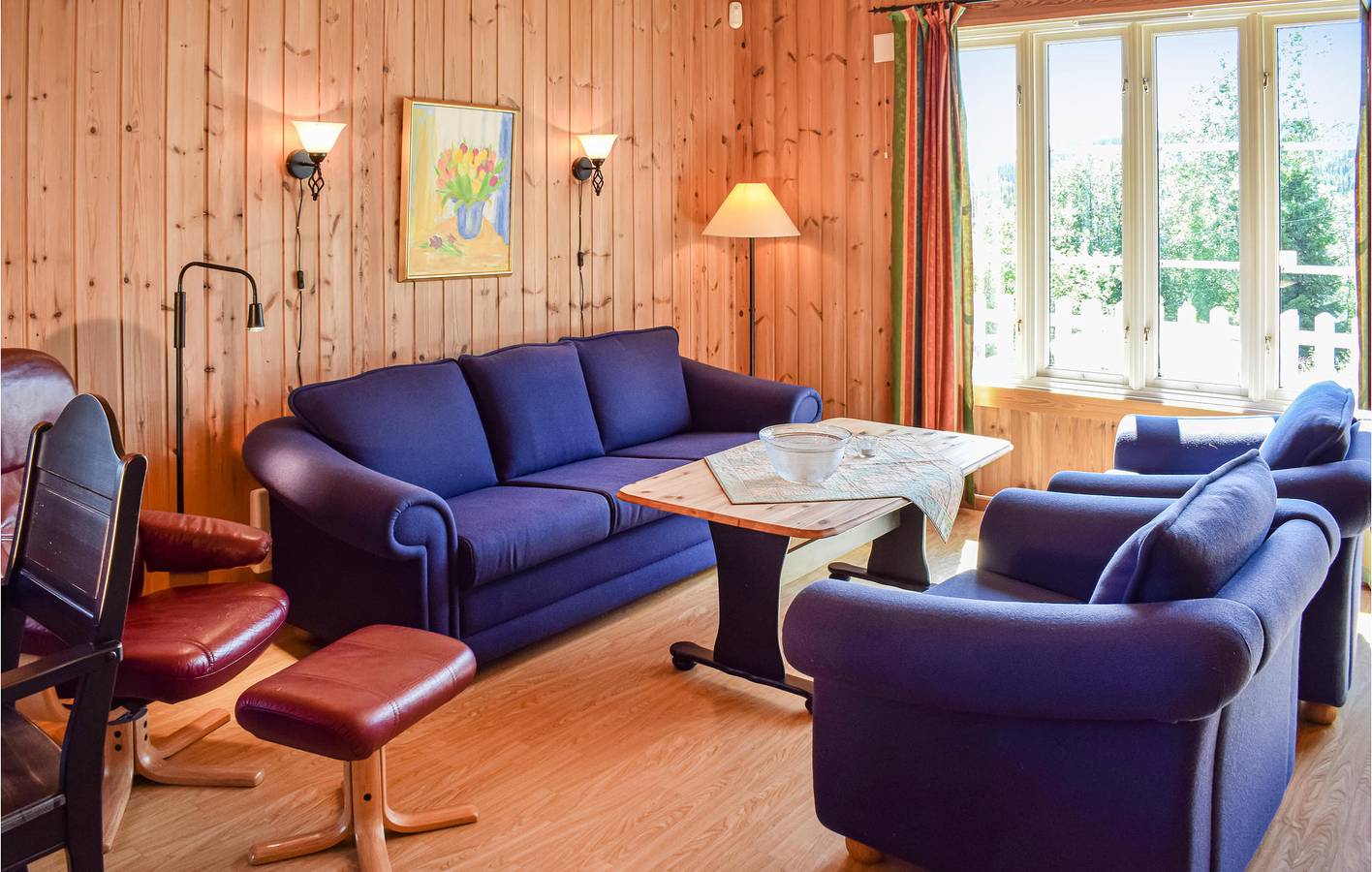 Ferienhaus für 6 Personen mit Seeblick in Gjøvik